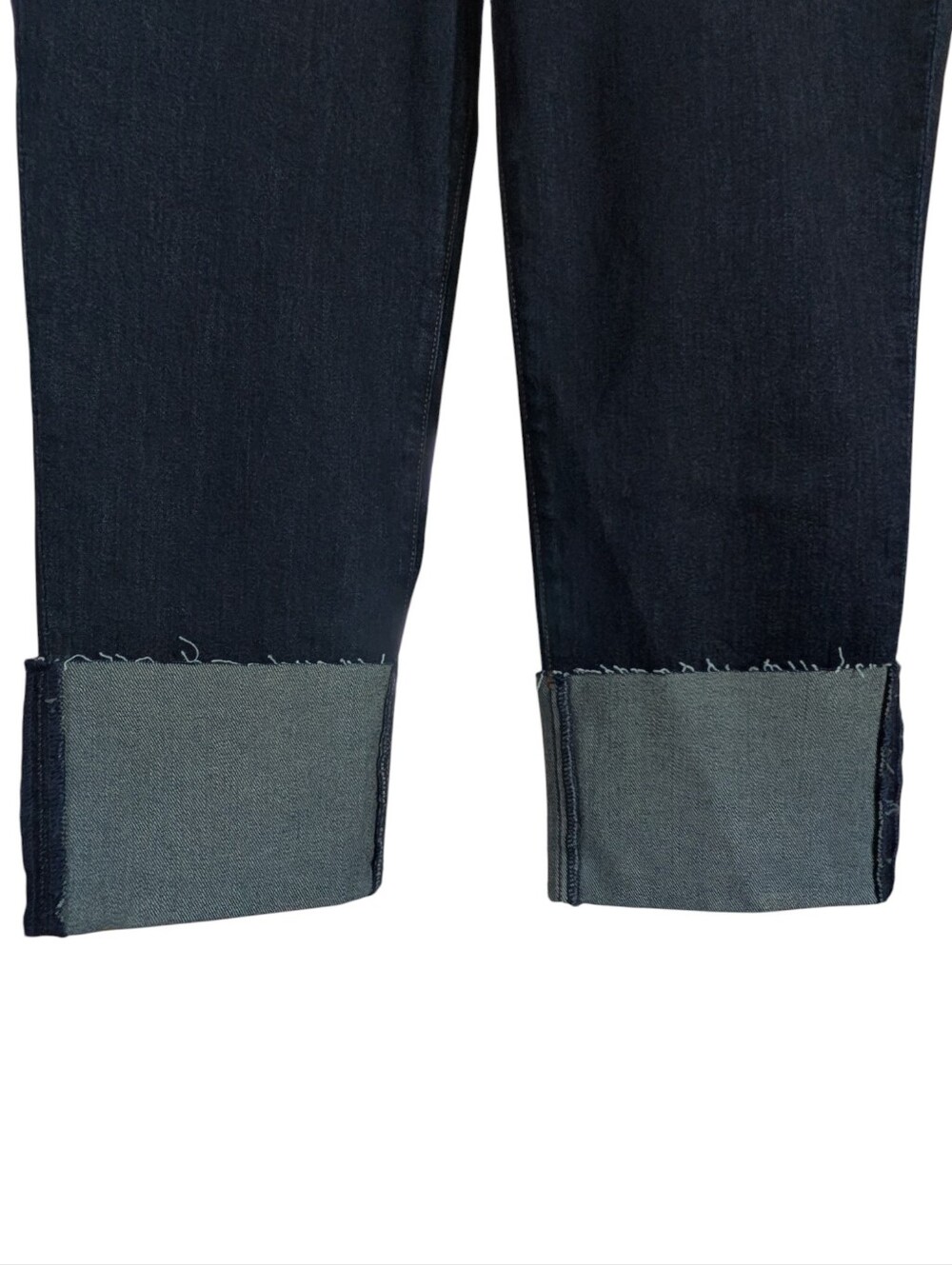 KUT From The Kloth Reese High Rise Crop Straight Leg Jeans NWT Dark Wash Size 6 - Picture 4 of 12